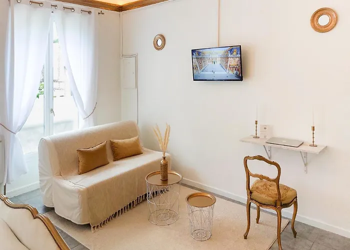 Le Petit Versailles - Face Gare - Wifi - Baignoire Appartement *