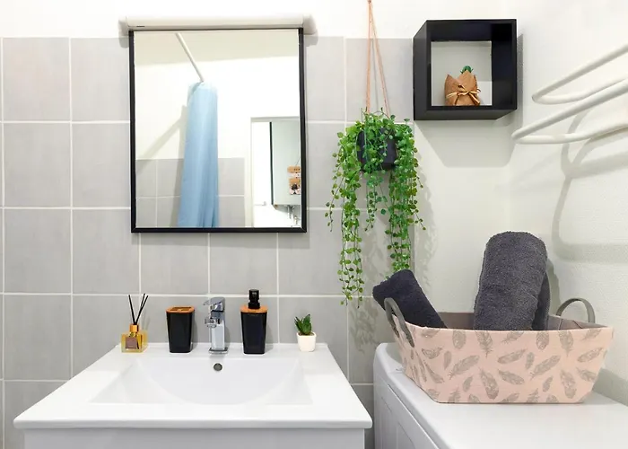 Le Petit Versailles - Face Gare - Wifi - Baignoire Appartement